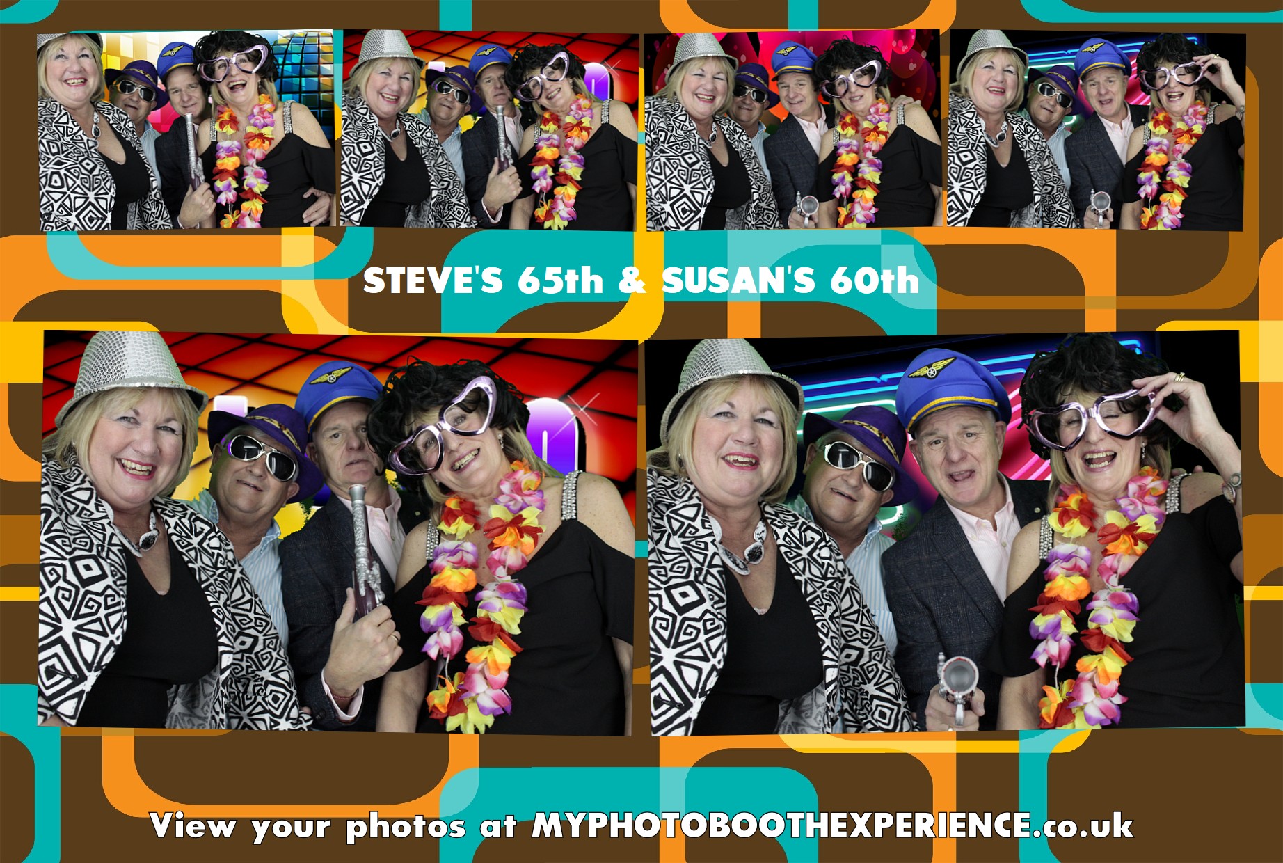 Steve's 65th & Susan 60th Birthday | View more photos from the event at gallery.myphotoboothexperience.co.uk/u/MyPhotoBoothExperienceLtd/Steves-65th-Susan-60th-Birthday